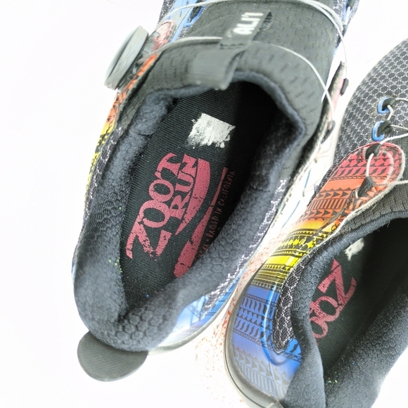 Zoot Run Ali'i Flying Hawaiian Unisex Running Shoes Men's 9.5 Black Rainbow - Picture 9 of 14